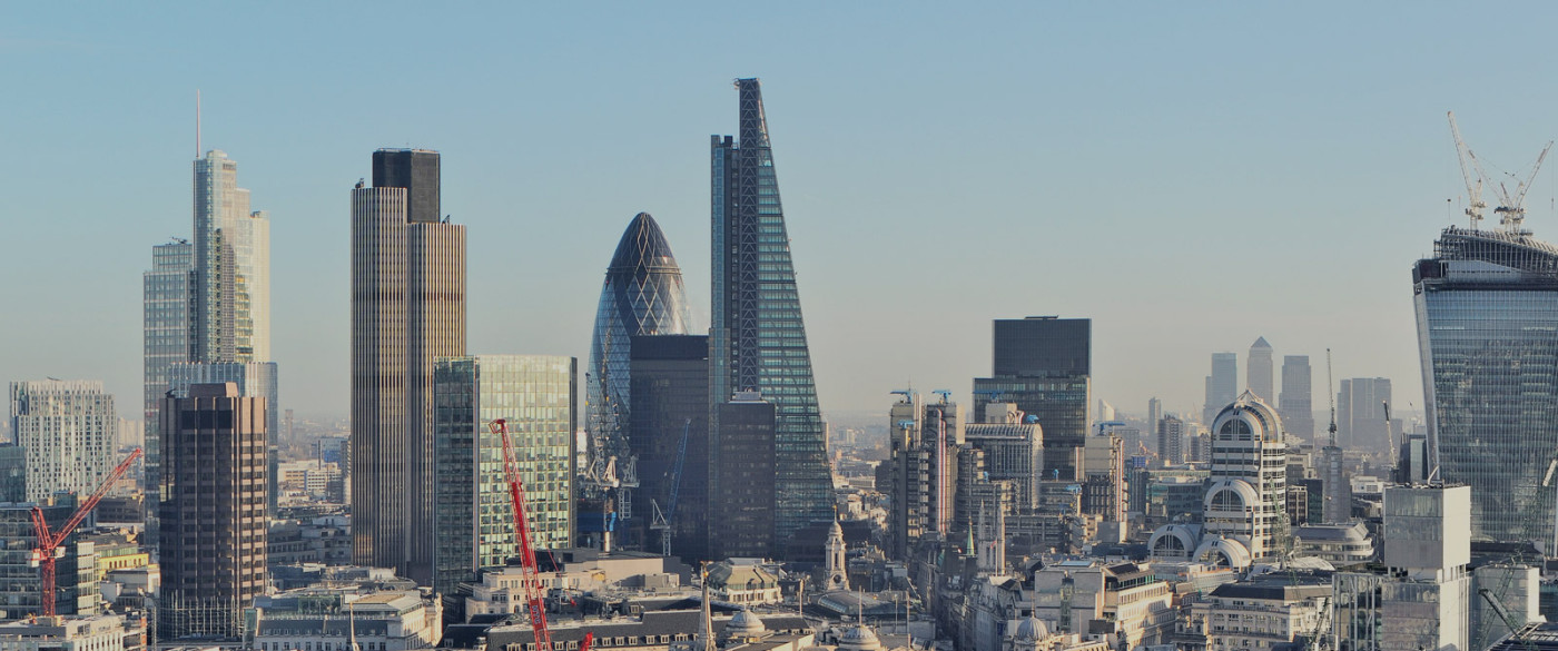 London City Skyline of Aldgate in Daytime